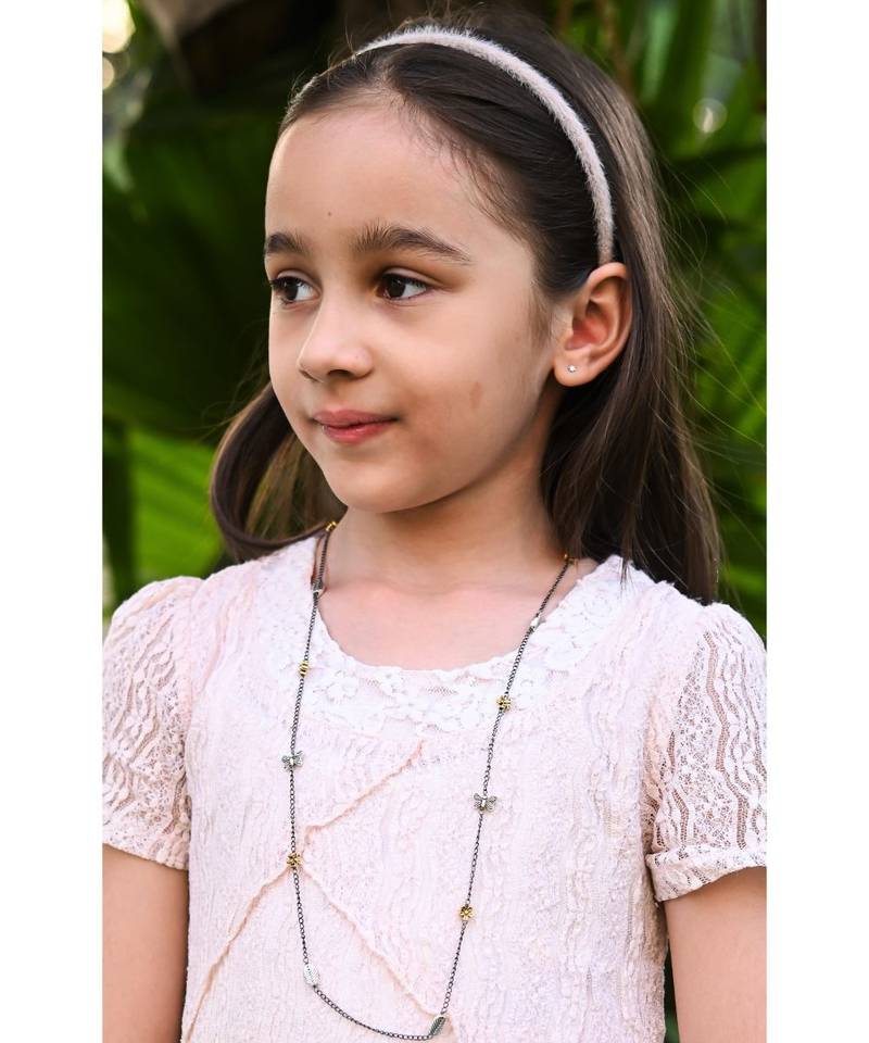 FLOWER, LEAVES & BUTTERFLY Necklace Mask Chain Eyeglass Chain  KIDS