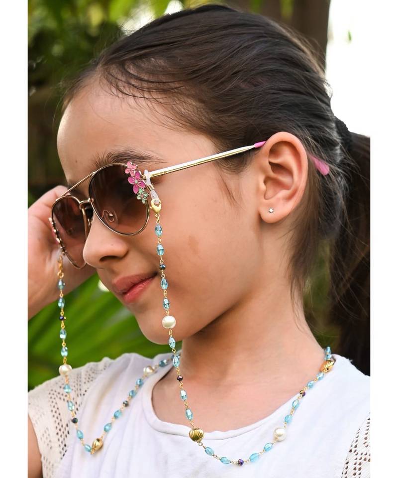 FASHIONISTA MARINA SHELL Necklace Mask Chain Eyeglass Chain  KIDS
