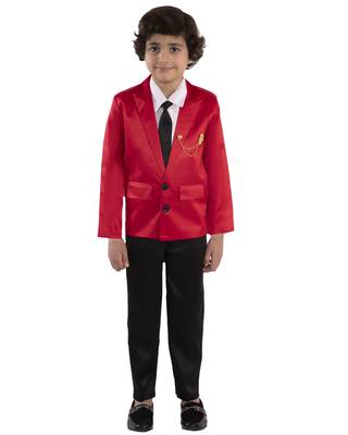 fourfolds boy's 3-piece suit 3