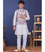 Vastra swarg boys Kurta Pajama with Jacket