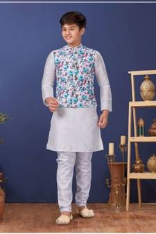 Vastra swarg boys Kurta Pajama with Jacket