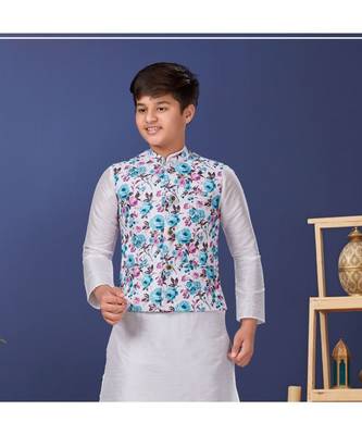 Vastra swarg Boy's Waist Coat 1