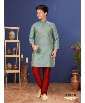 Vastra swarg boys-kurta-pyjama 1
