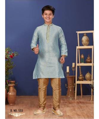 Vastra swarg boys-kurta-pyjama 1