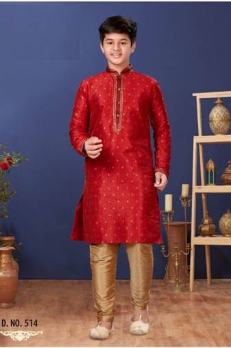 Vastra swarg boys-kurta-pyjama