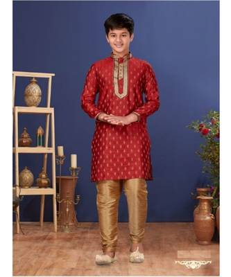 Vastra swarg boys-kurta-pyjama 1