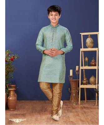 Vastra swarg boys-kurta-pyjama 1