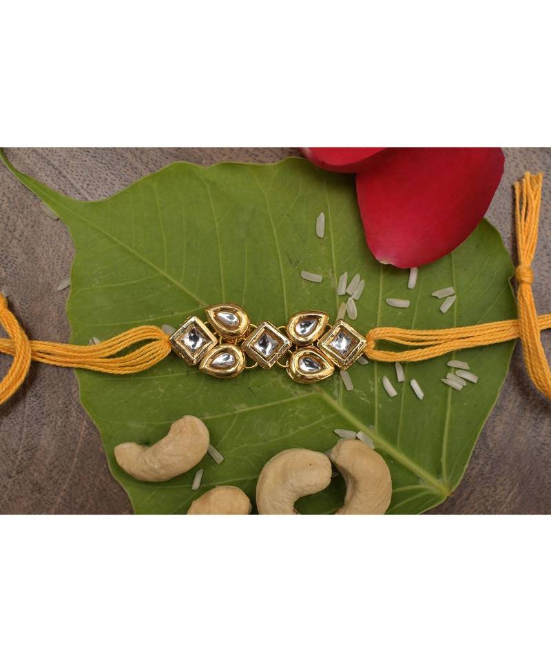 Kundan Handmade Rakhi