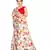 Cream printed lycra saree with blouse