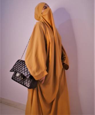 Light Orange Plain Kashibo Jibab 7