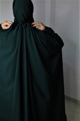 Dark Green Jilbab for Women 5