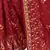 Red embroidered georgette saree with blouse