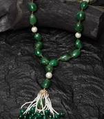 Green pearl necklaces