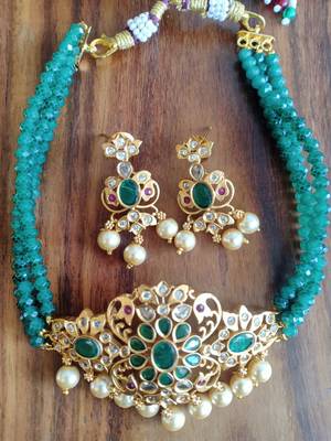 Multicolor agate necklaces 2