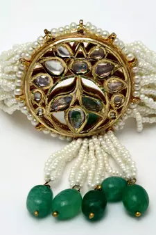 Gold pearl bracelets