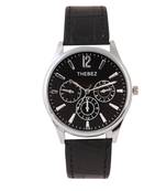 Thebez Collection Womens Black Dial Water Resistant Watch