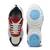 Weiler Red Synthetic Leather Running Sports Shoes For Men's