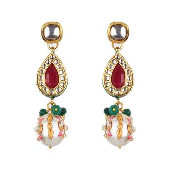 Gold kundan necklace-sets 2