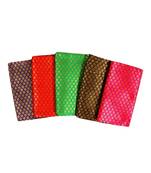 Multicolor Rapier Jacquard Fabrics Unstitched Blouse Piece (Pack of 5)