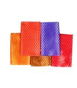 Multicolor Rapier Jacquard Fabrics Unstitched Blouse Piece (Pack of 5)