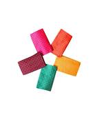 Multicolor Rapier Jacquard Fabrics Unstitched Blouse Piece Material (Pack of 5)