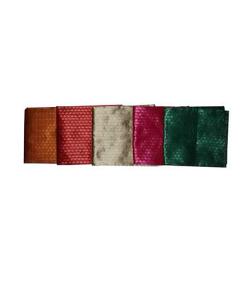 Multicolor Jacquard Unstitched Blouse Piece (Pack of 5) 1