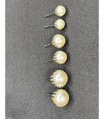 White Pearl Studs