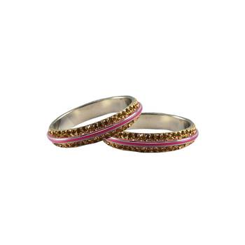 Golden PLAIN Metal Bangle With Extra Large Size 1