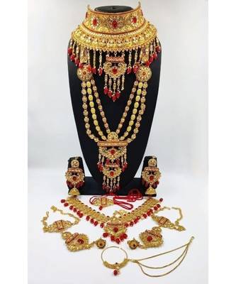    Traditional Goldplated Bridal Set 1
