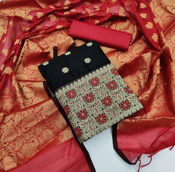 Black jacquard salwar 1