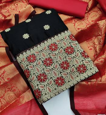 Black jacquard salwar 2