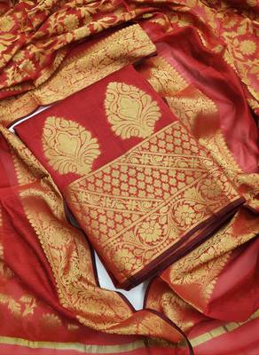 Maroon jacquard salwar 1