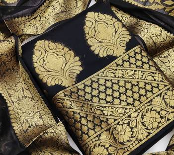 Black jacquard salwar 2