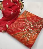 Multicolor hand embroidery cotton salwar