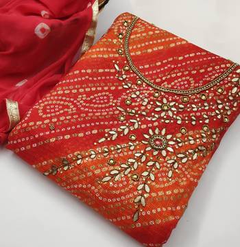 Multicolor hand embroidery cotton salwar 2