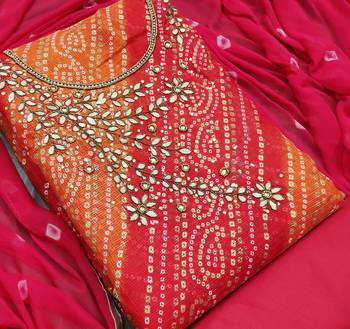 Multicolor hand embroidery cotton poly salwar 2