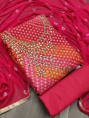 Multicolor hand embroidery cotton salwar 1