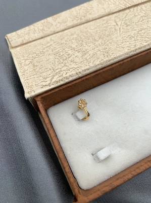 White diamond nose-ring 1