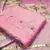 Pink hand embroidery chanderi salwar