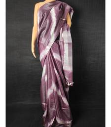 multicolor Cotton tie and dye handloom saree with blouse