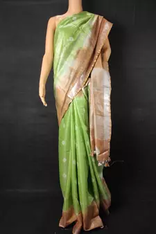 multicolor Cotton tie and dye handloom saree with blouse