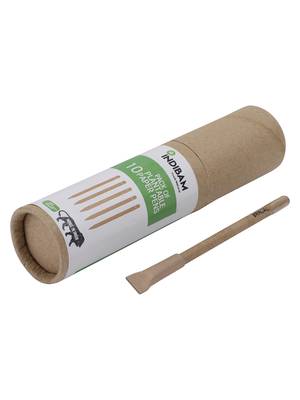 INDIBAM's Box of 10 Plantable Seed Pens Eco Friendly Box for Offices Recycled Paper Bulk Packaging Grow Plants from Pens 2
