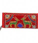 LeeRooy Multicolor velvet Clutch  For Women