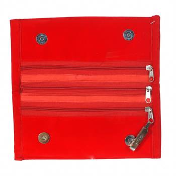 LeeRooy Multicolor velvet Clutch  For Women 4