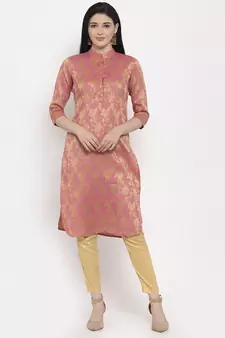 Pink handloom cotton salwar