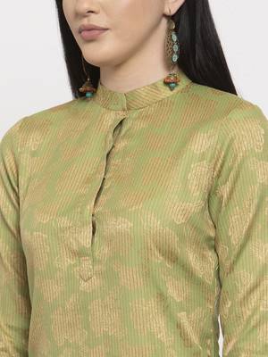 Green handloom cotton salwar 2