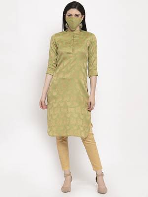 Green handloom cotton salwar 4
