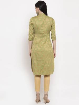 Green handloom cotton salwar 5
