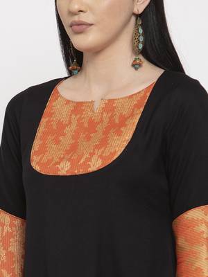 Black handloom cotton salwar 2