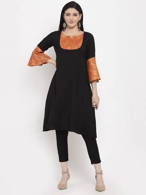 Black handloom cotton salwar 5